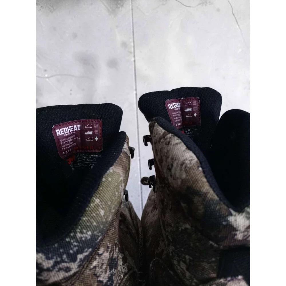 RedHead Kids Camo Hunting Boots Thinsulate Bone-Dry Waterproof Brown US 13339589